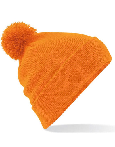 Beechfield B426 Original Pom Pom Beanie - Orange