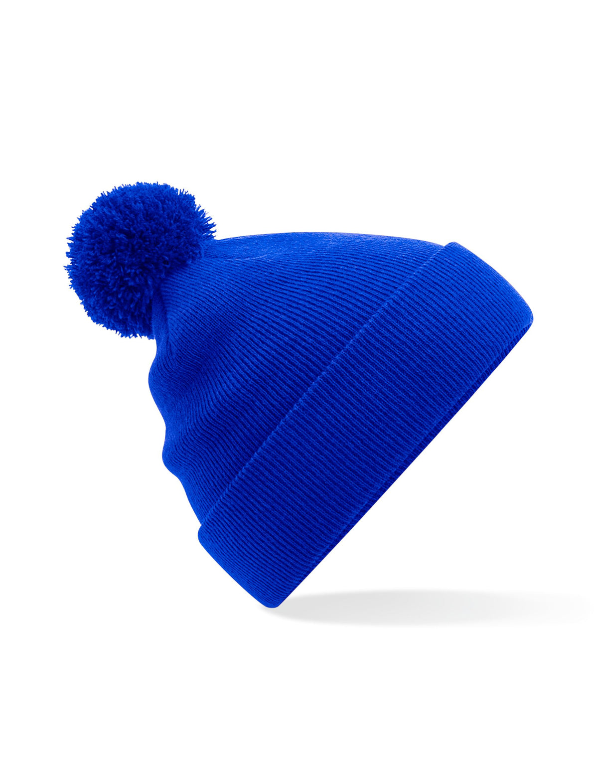 Beechfield B426B Junior Original Pompom Beanie - Bright Royal