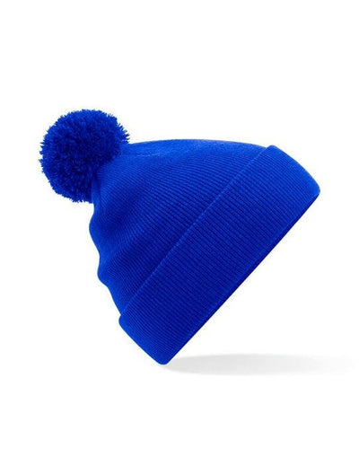 Beechfield B426B Junior Original Pompom Beanie - Bright Royal