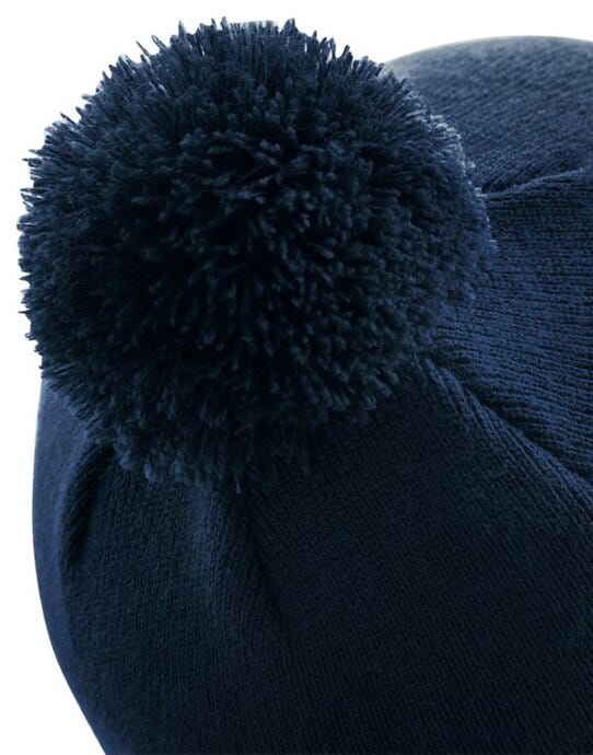 Beechfield B426B Junior Original Pompom Beanie - French Navy