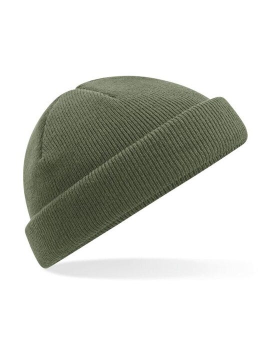 Beechfield B43R Recycled Mini Fisherman Beany - Olive Green