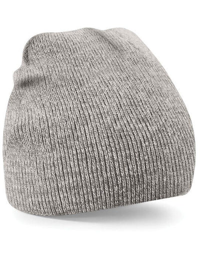 Beechfield B44 Original Pull-On Beanie - Heather Grey