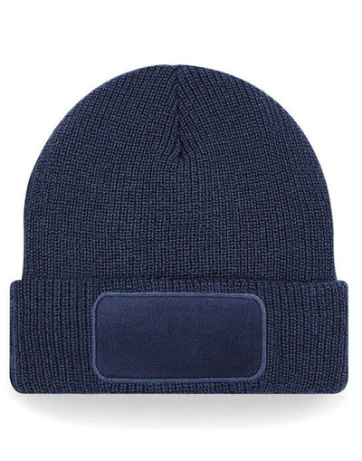 Beechfield B440 Thinsulate™ Patch Beanie - French Navy