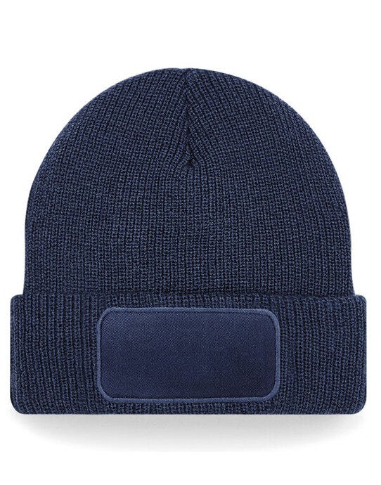 Beechfield B440 Thinsulate™ Patch Beanie - French Navy