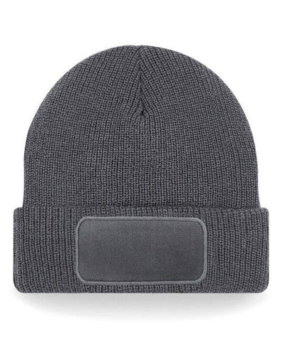 Beechfield B440 Thinsulate™ Patch Beanie - Graphite