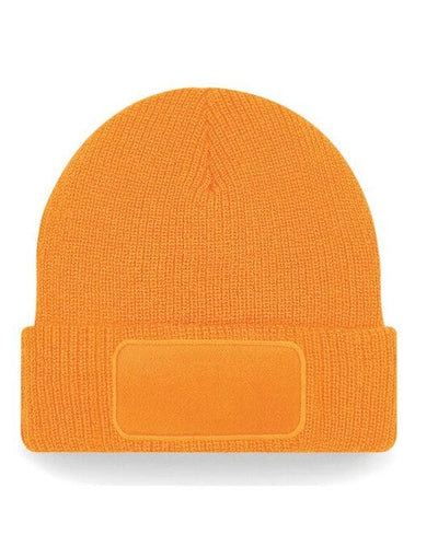 Beechfield B440 Thinsulate™ Patch Beanie - Fluoresent Orange