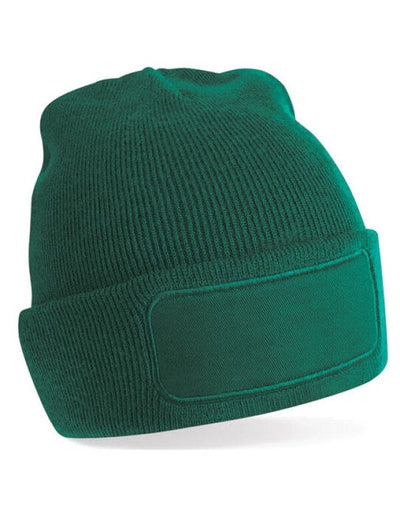 Beechfield B445 Original Patch Beanie - Bottle Green