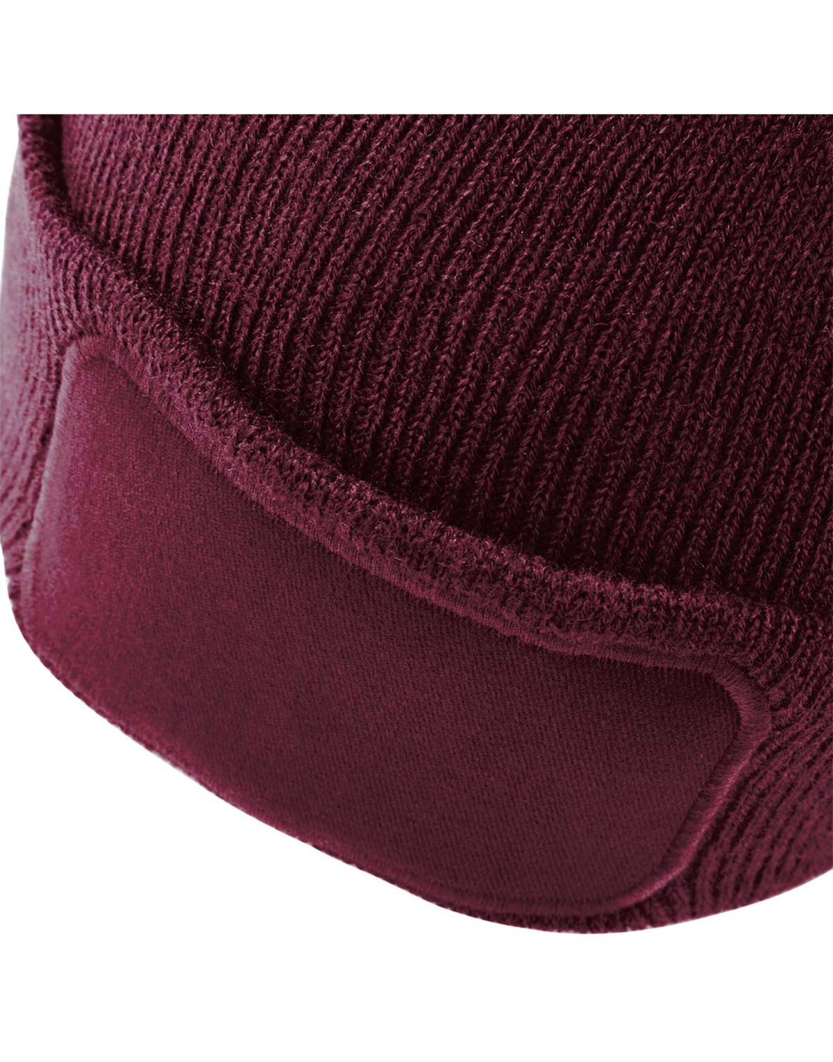 Beechfield B445 Original Patch Beanie - Burgundy