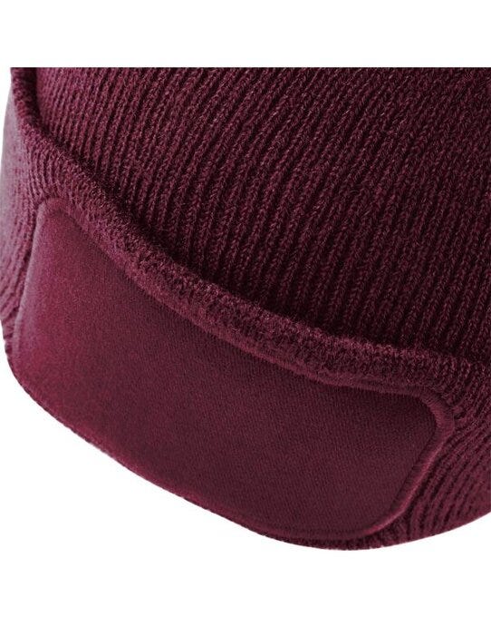 Beechfield B445 Original Patch Beanie - Burgundy