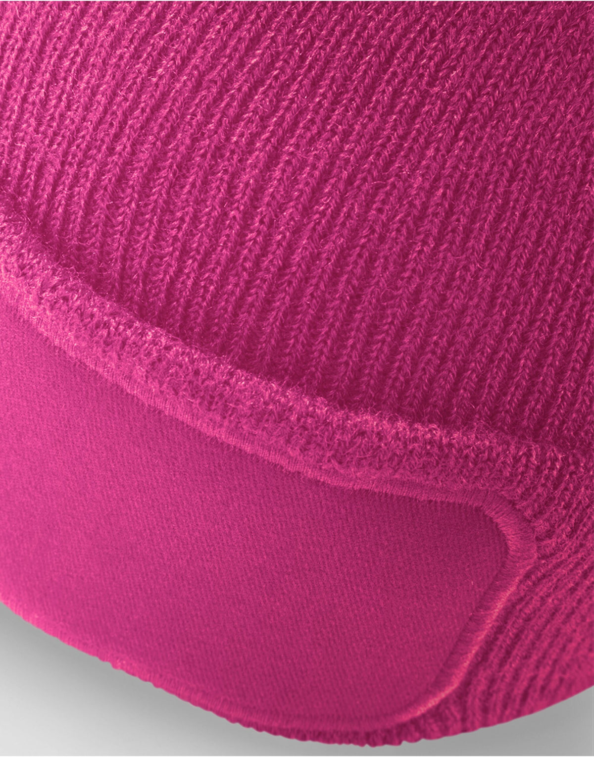 Beechfield B445 Original Patch Beanie - Fuchsia