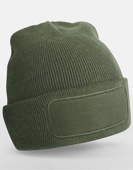 Beechfield B445 Original Patch Beanie - Olive Green