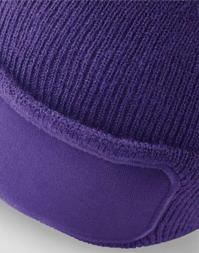 Beechfield B445 Original Patch Beanie - Purple