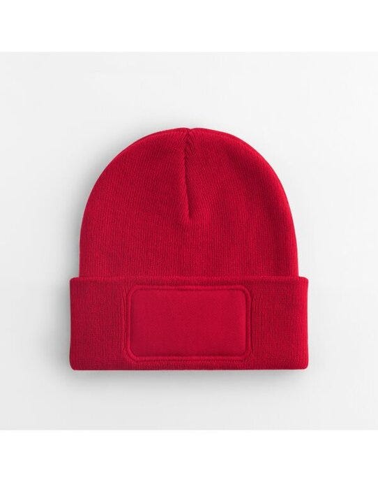 Beechfield B445B Kids Original Patch Beanie - Classic Red