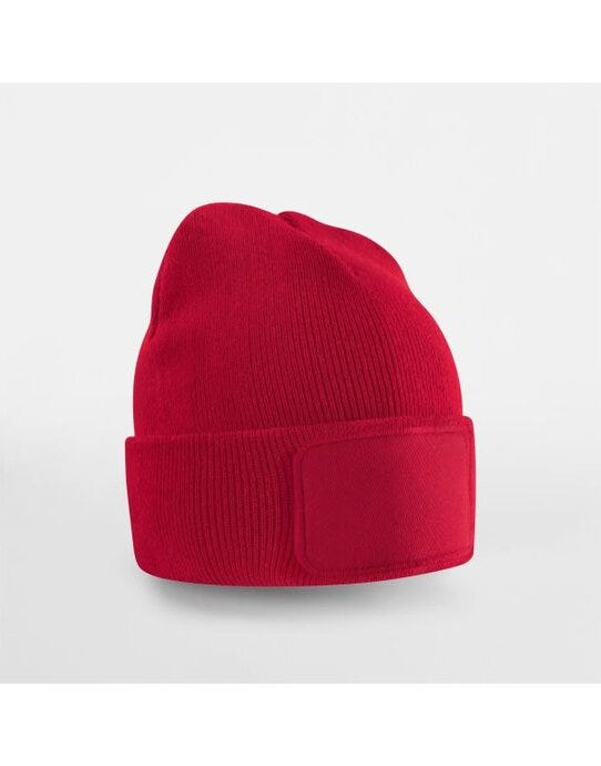 Beechfield B445B Kids Original Patch Beanie - Classic Red