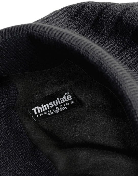 Beechfield B447 Thinsulate™ Beanie - Black