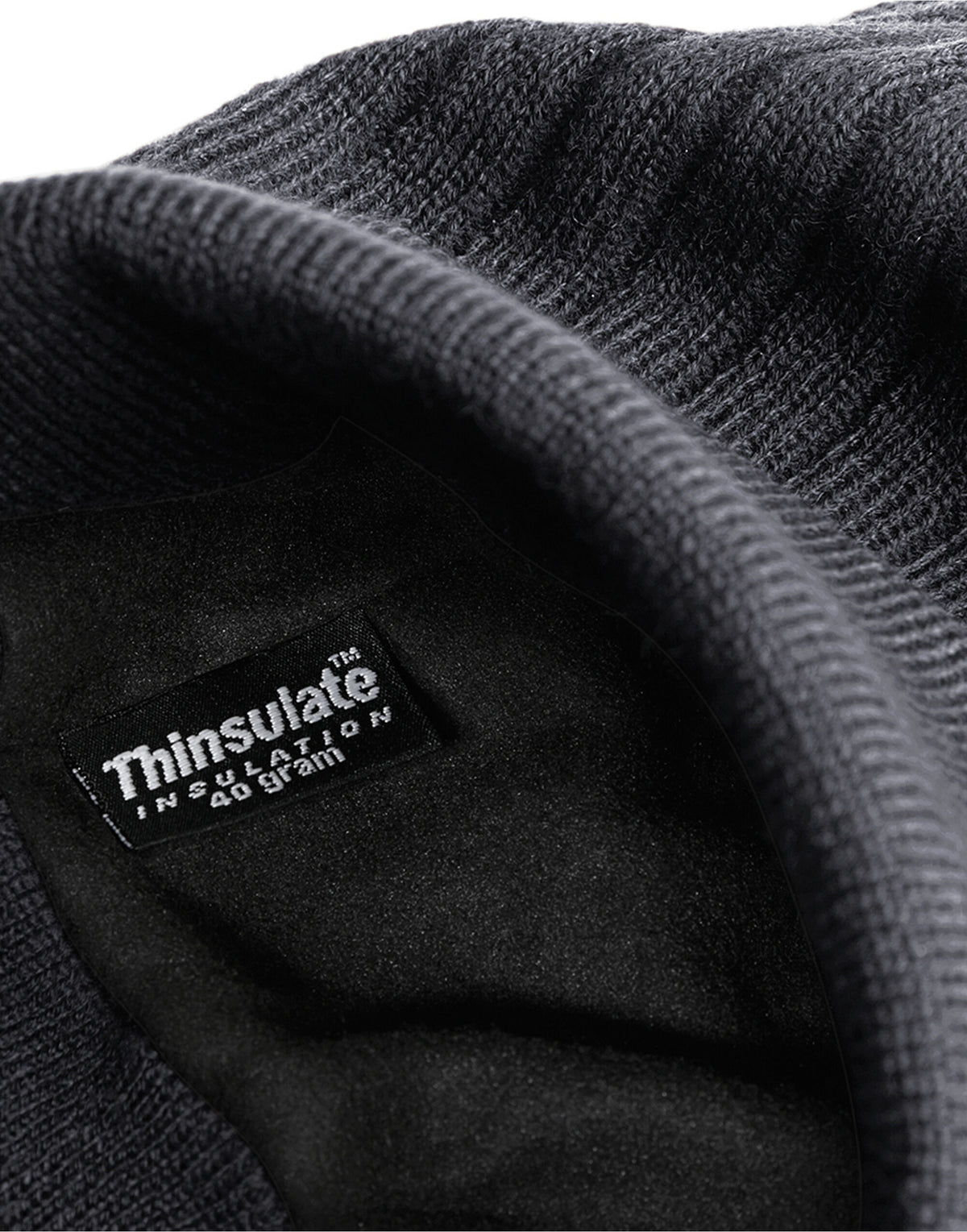 Beechfield B447 Thinsulate™ Beanie - Dark Graphite