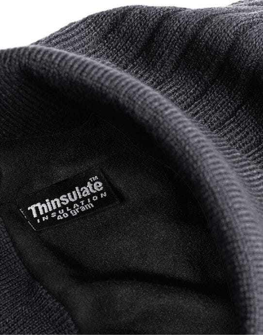 Beechfield B447 Thinsulate™ Beanie - Dark Graphite