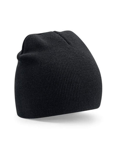 Beechfield B44R Recycled Original P-On Beanie - Black