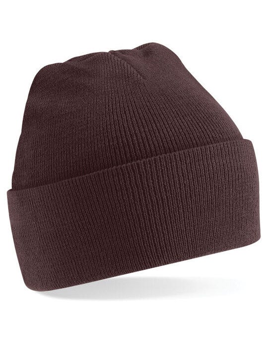 Beechfield B45 Original Cuffed Beanie - Chocolate
