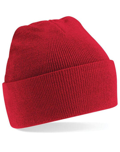 Beechfield B45 Original Cuffed Beanie - Classic Red