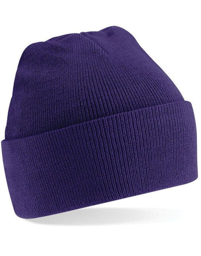 Beechfield B45 Original Cuffed Beanie - Purple