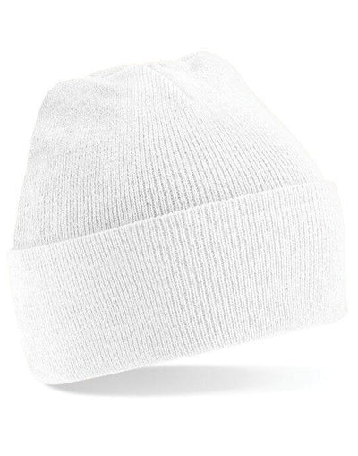 Beechfield B45 Original Cuffed Beanie - White