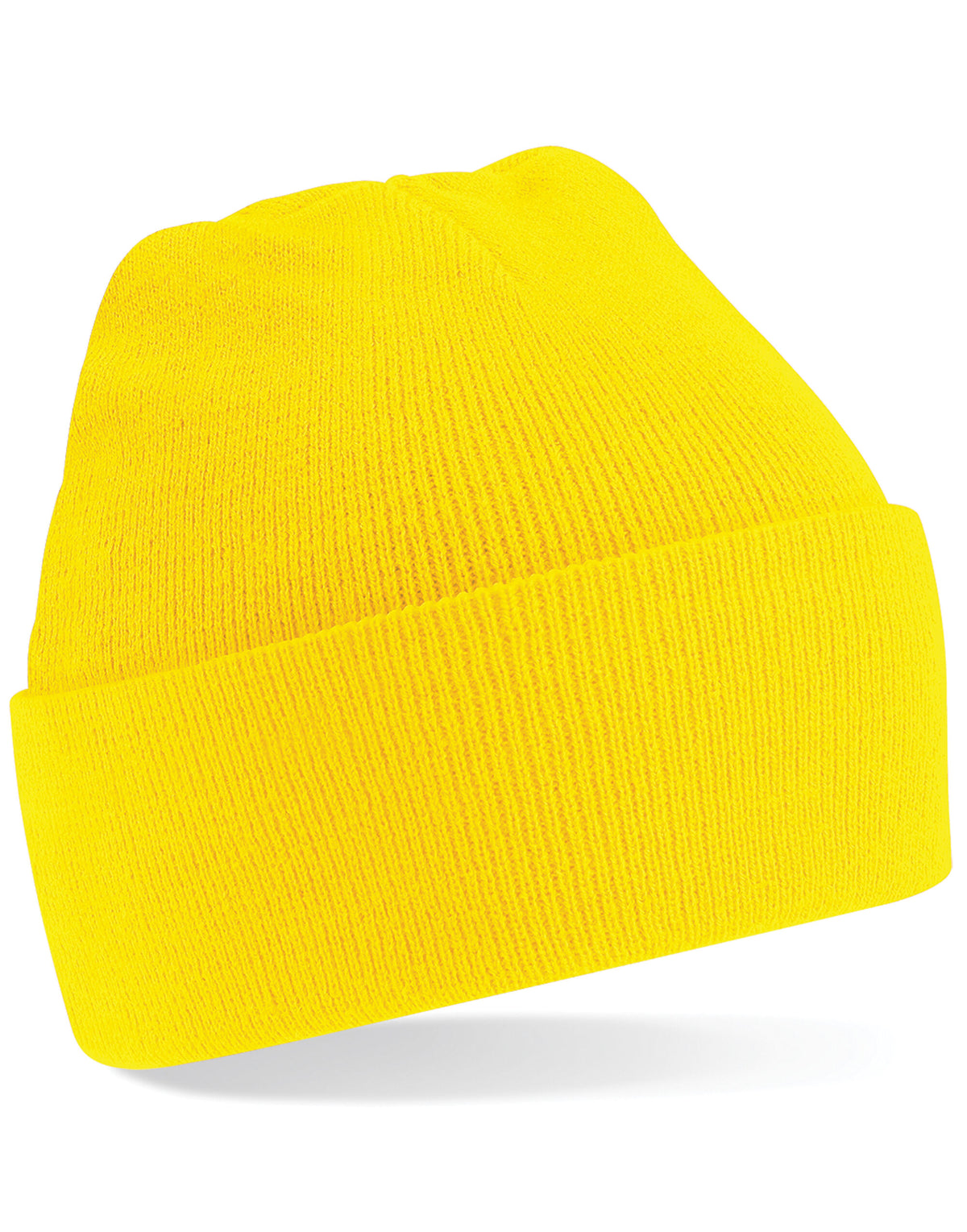 Beechfield B45 Original Cuffed Beanie - Yellow