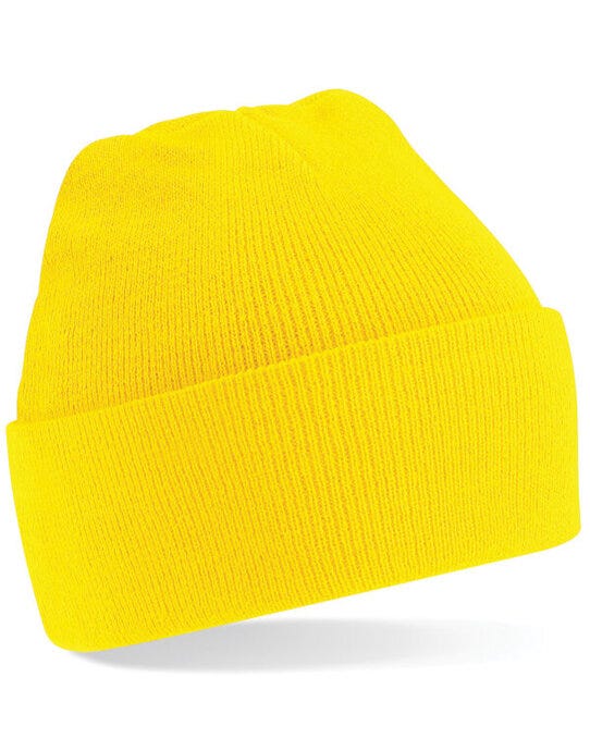 Beechfield B45 Original Cuffed Beanie - Yellow