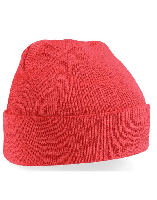 Beechfield B45 Original Cuffed Beanie - Coral