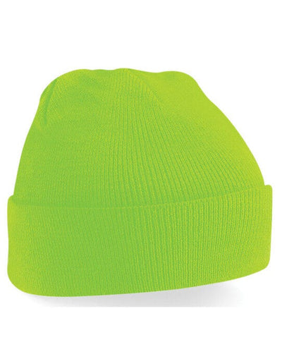 Beechfield B45 Original Cuffed Beanie - Fluorescent Green