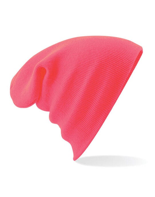 Beechfield B45 Original Cuffed Beanie - Fluorescent Pink
