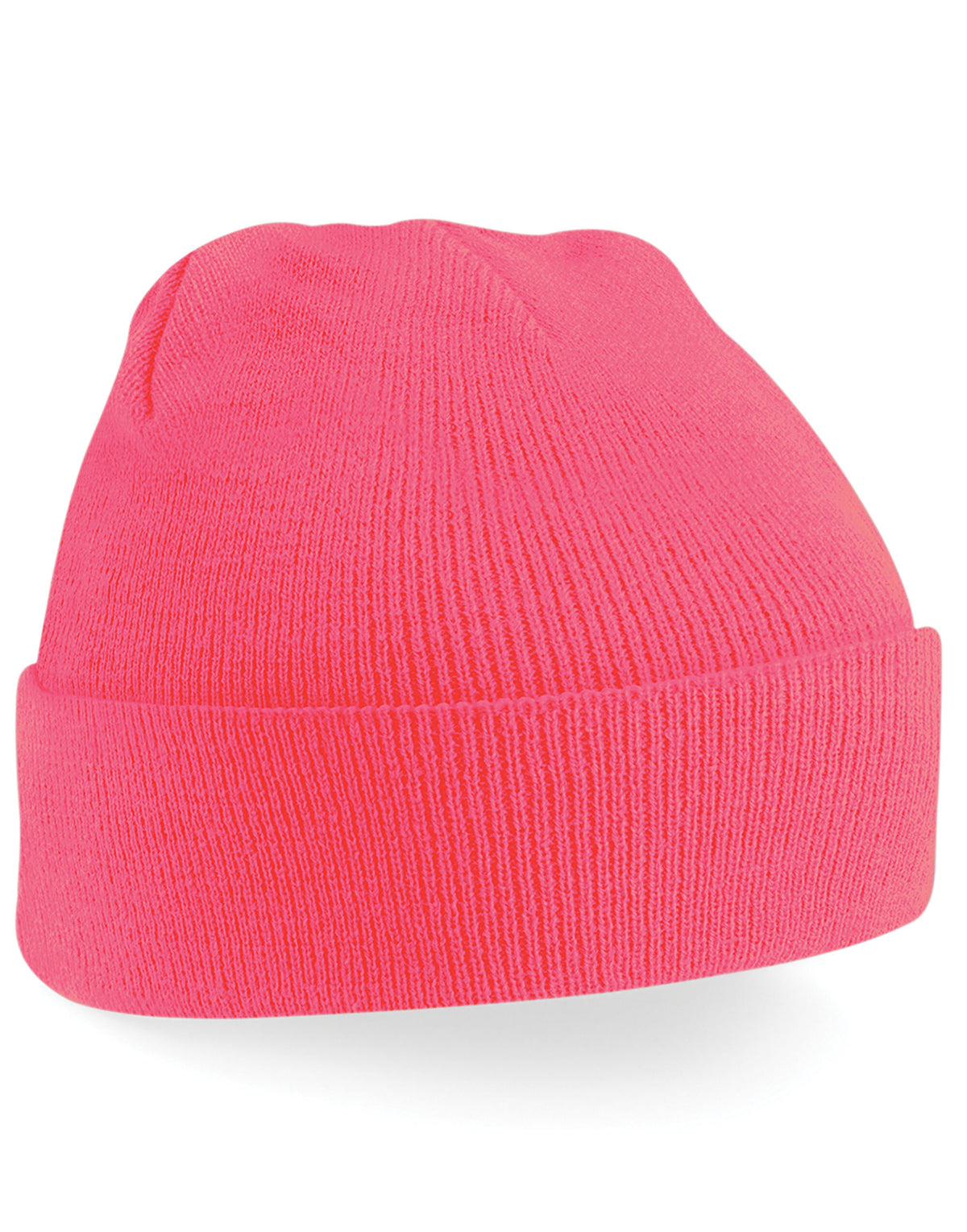 Beechfield B45 Original Cuffed Beanie - Fluorescent Pink