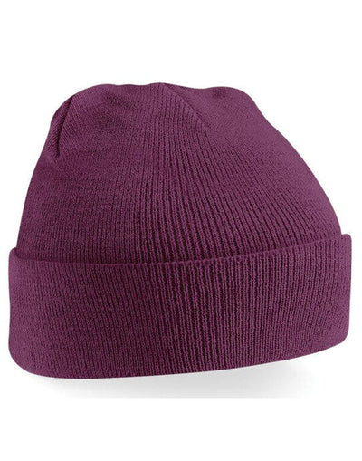Beechfield B45 Original Cuffed Beanie - Plum