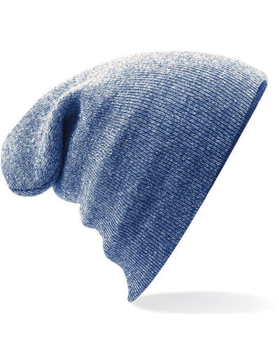 Beechfield B45 Original Cuffed Beanie - Heather Navy