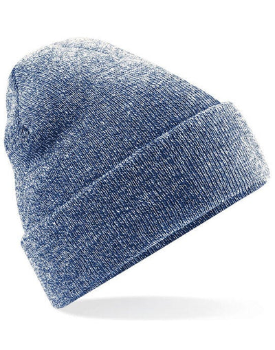 Beechfield B45 Original Cuffed Beanie - Heather Navy