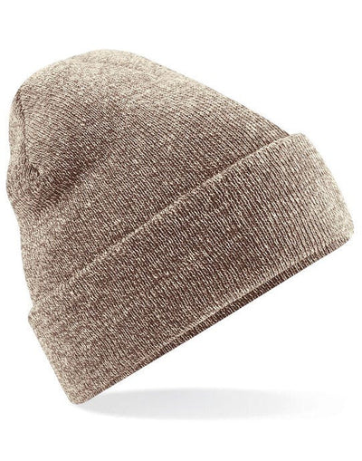 Beechfield B45 Original Cuffed Beanie - Heather Oatmeal