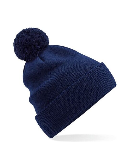 Beechfield B450N Organic Cotton Snowstar Beany - Oxford Navy
