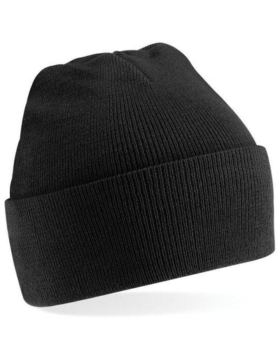 Beechfield B45B Junior Original Cuffed Beanie - Black
