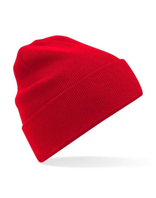 Beechfield B45N Organic Cotton Original Beany - Classic Red