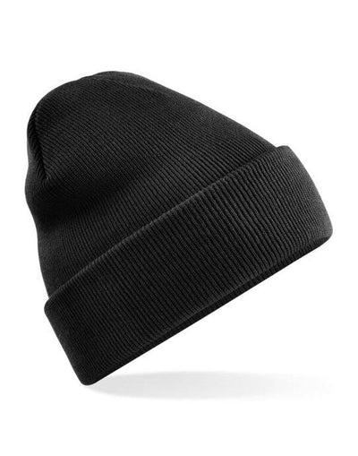Beechfield B45R Recycled Original Cuff Beanie - Black