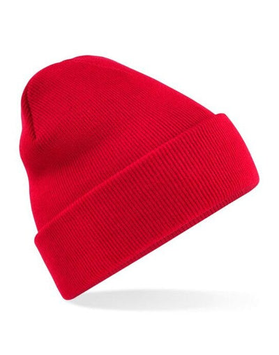 Beechfield B45R Recycled Original Cuff Beanie - Classic Red