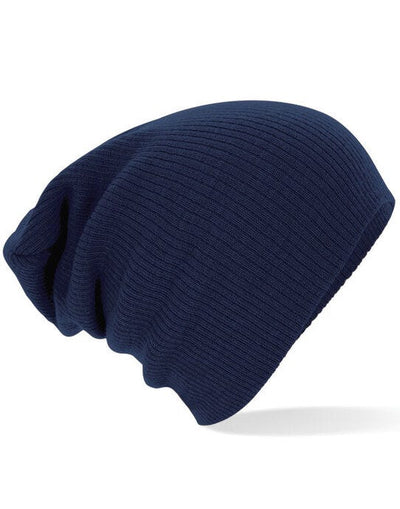 Beechfield B461 Slouch Beanie - French Navy