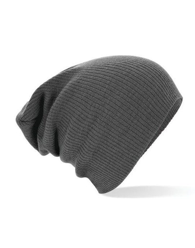 Beechfield B461 Slouch Beanie - Smoke