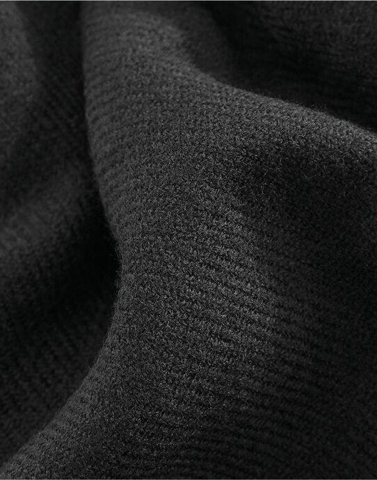 Beechfield B500 Classic Woven Scarf - Black
