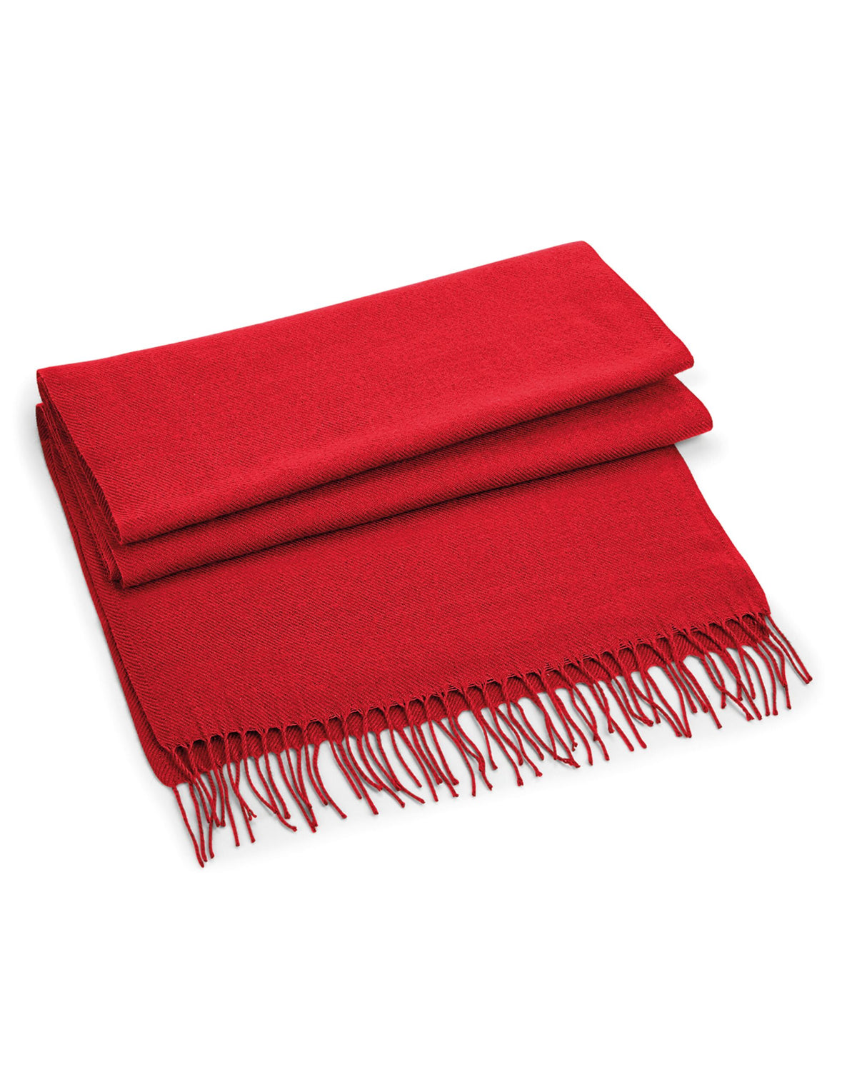 Beechfield B500 Classic Woven Scarf - Classic Red