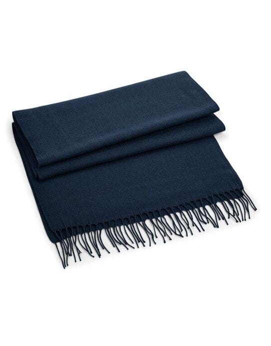 Beechfield B500 Classic Woven Scarf - French Navy