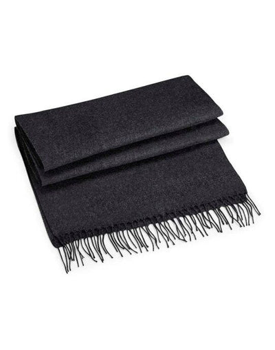 Beechfield B500 Classic Woven Scarf - Charcoal