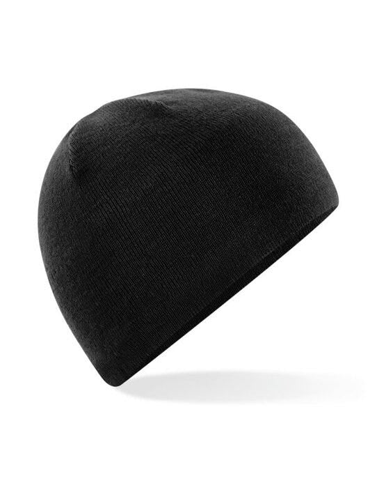Beechfield B501 Water Repellent Active Beanie - Black