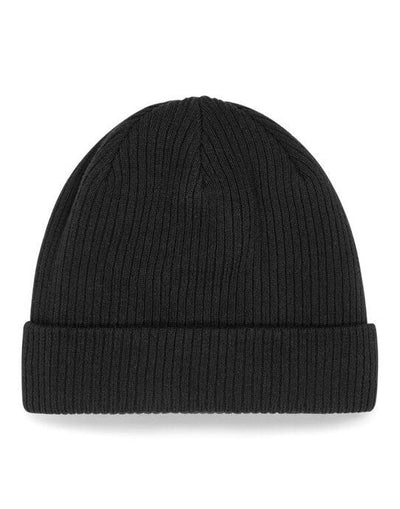 Beechfield B50N Organic Cotton Beanie - Black