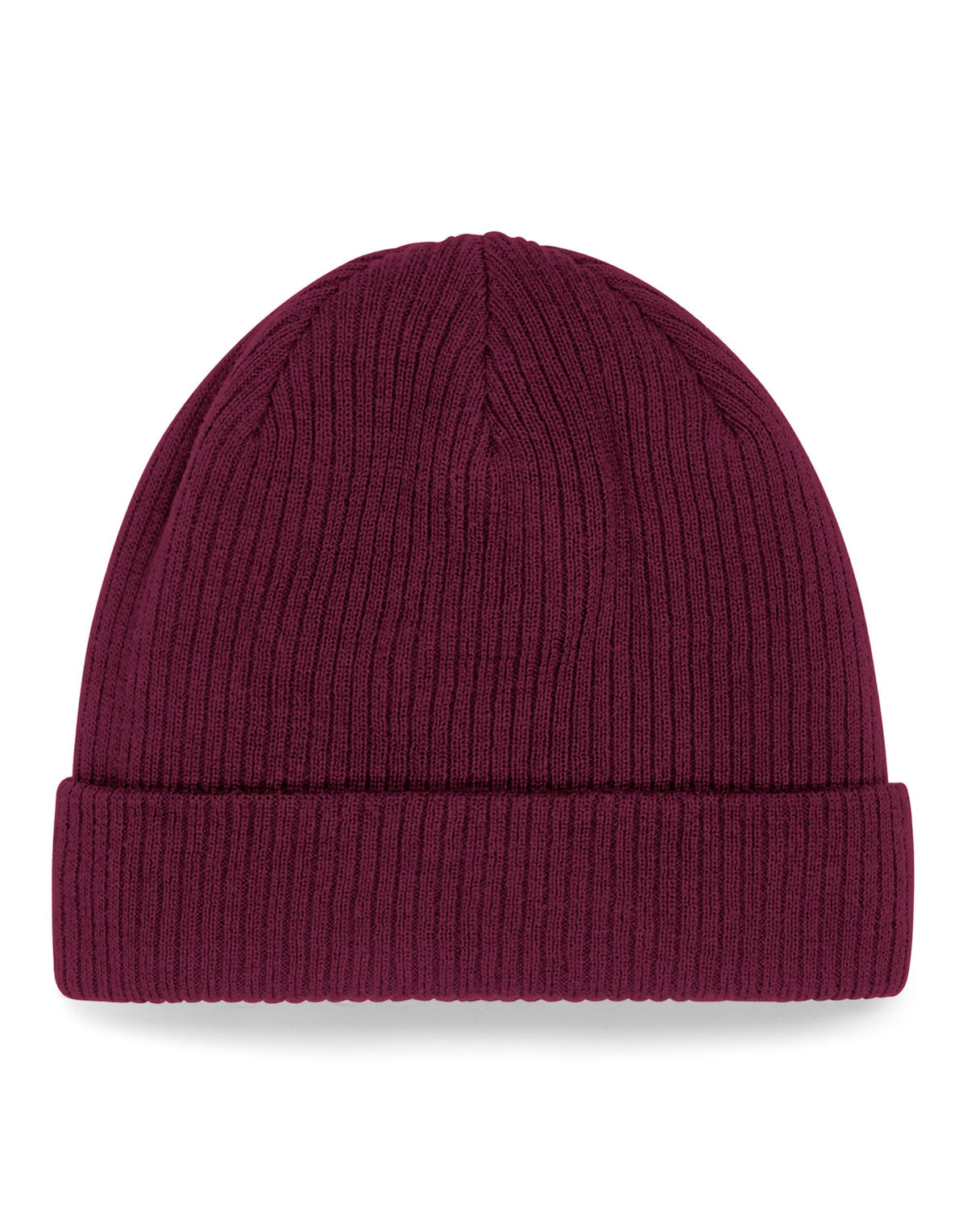 Beechfield B50N Organic Cotton Beanie - Burgundy